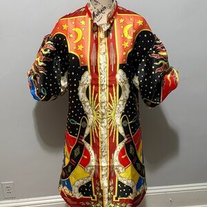Vibrant Celestial Women's Cape